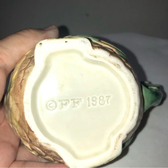 5/$25 
Vintage Rooster  Creamer Stamped FF 1987 5x3” - Picture 4 of 6